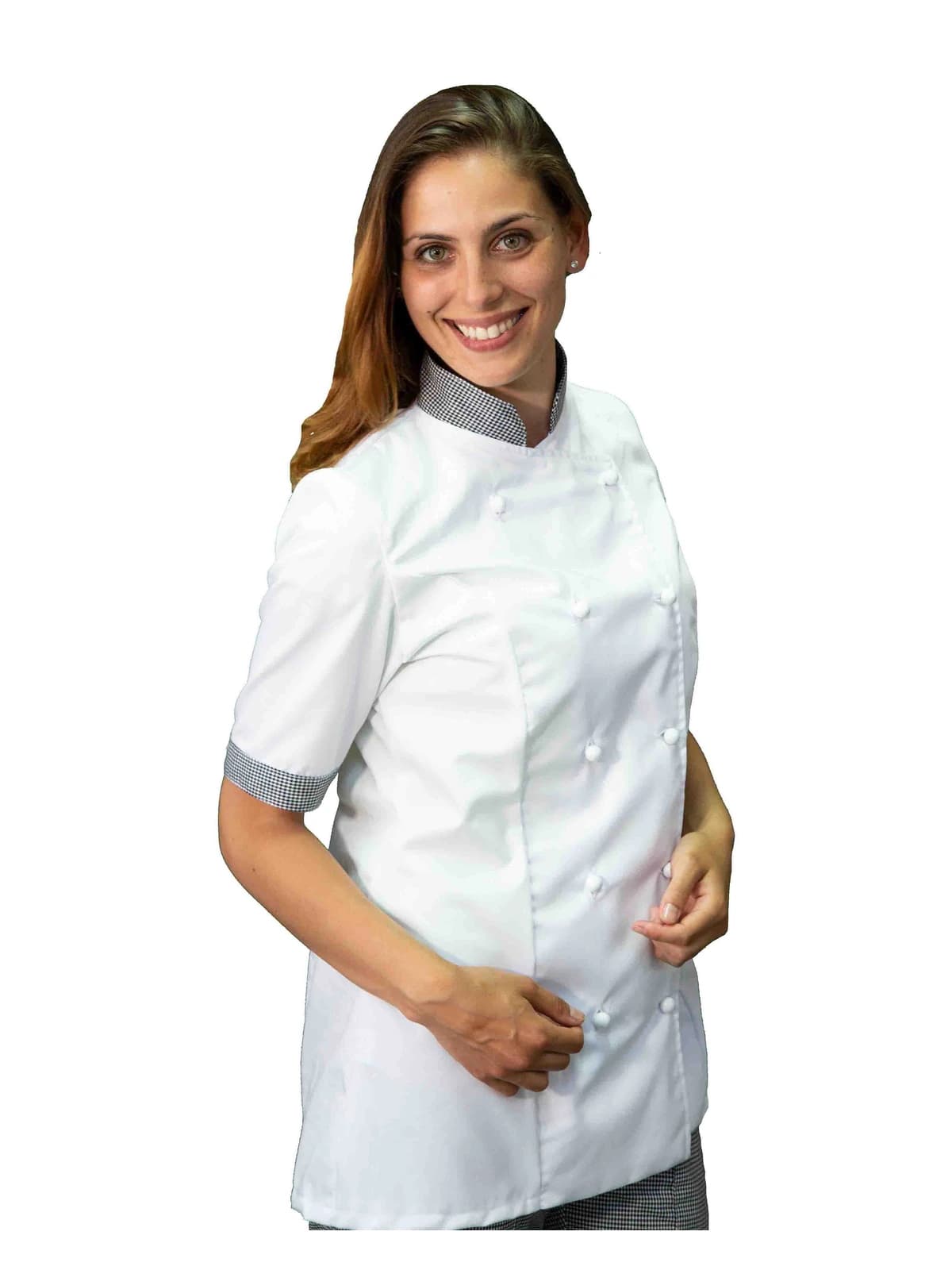 giacca chef donna per cucina e ristorante, pizzeria, hotel, bar, ristorazione