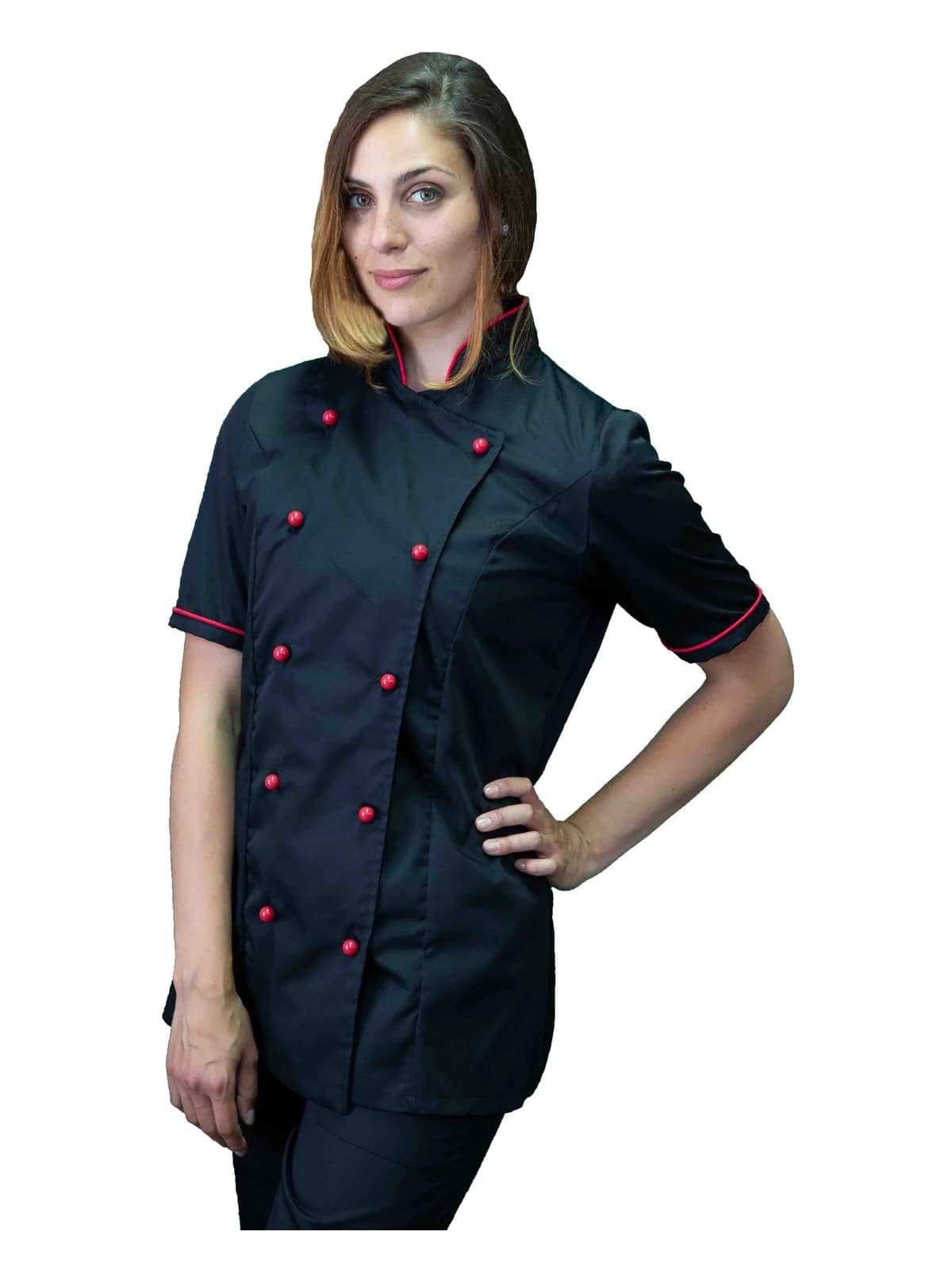 casacca cuoco donna, divisa chef per cucina e ristoranti