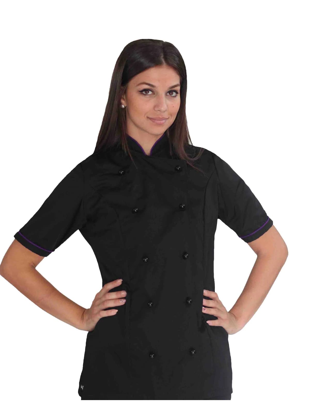 giacca cuoco donna doppio petto classica da chef